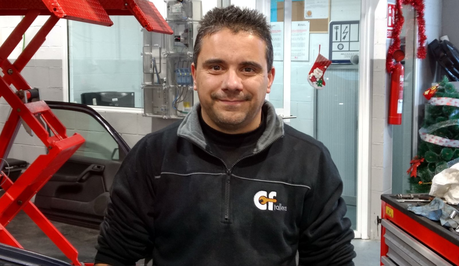 perfil de Felix Cuenca Gil, trabajador y jefe de talleres jaro